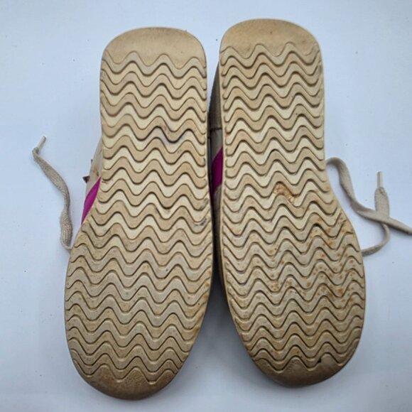 Vintage 80's Converse Womens Size 5.5 Beige Pink Sneaker Shoes Sports Walking - Picture 12 of 13